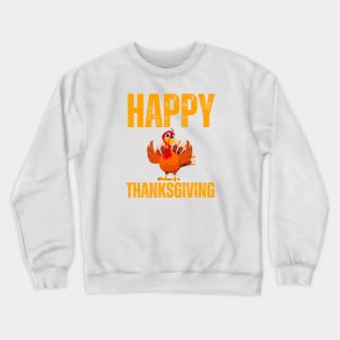 Happy Billsgiving Chicken Football Thanksgiving Crewneck Sweatshirt